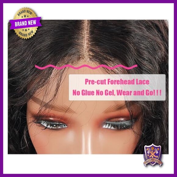 Glueless Human Hair Bob Wig 14\